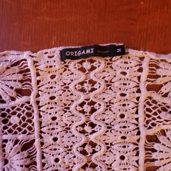 Origami, Crochet Cover Up, M - Picture 3 of 4